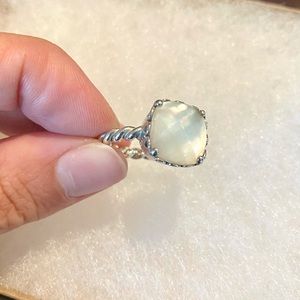 Pandora Mother of Pearl Ring *Retired*